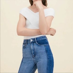 Maje Manhattan white top